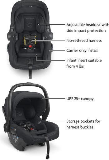 UPPAbaby Vista V3 Stroller Mesa V2 Infant Car Seat Travel System