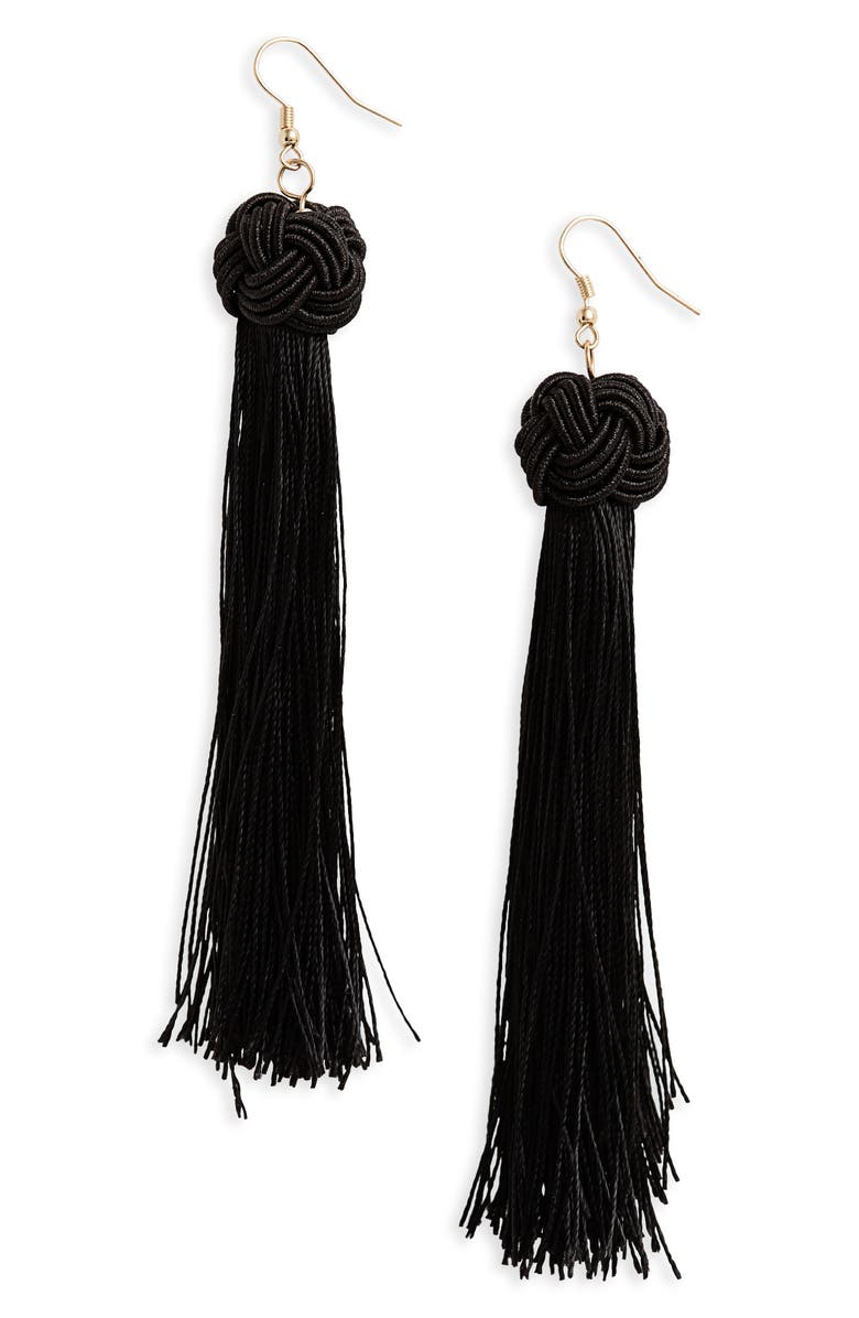 Kitsch Tassel Earrings, Main, color, 