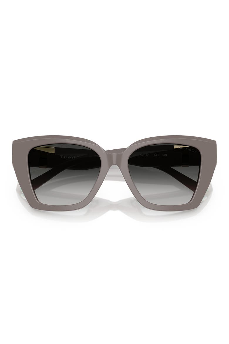 52mm Gradient Square Sunglasses, Alternate, color, CHOCOLATE TRUFFLE / GREY