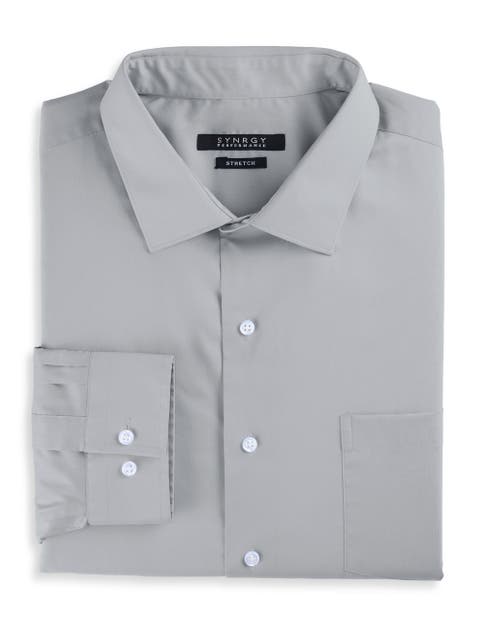 Big & Tall Performance Solid Dress Shirt