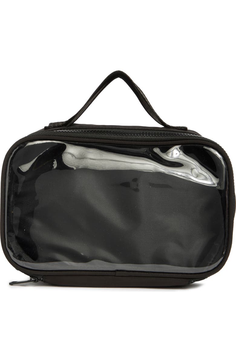 MYTAGALONGS Detachable Toiletry Case, Main, color, Black