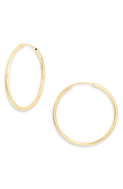 Endless Hoop Earrings