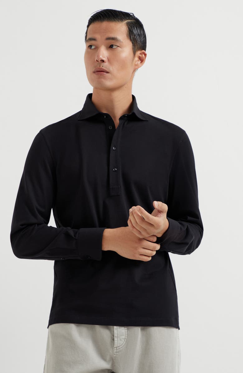 Brunello Cucinelli Jersey polo shirt, Alternate, color,