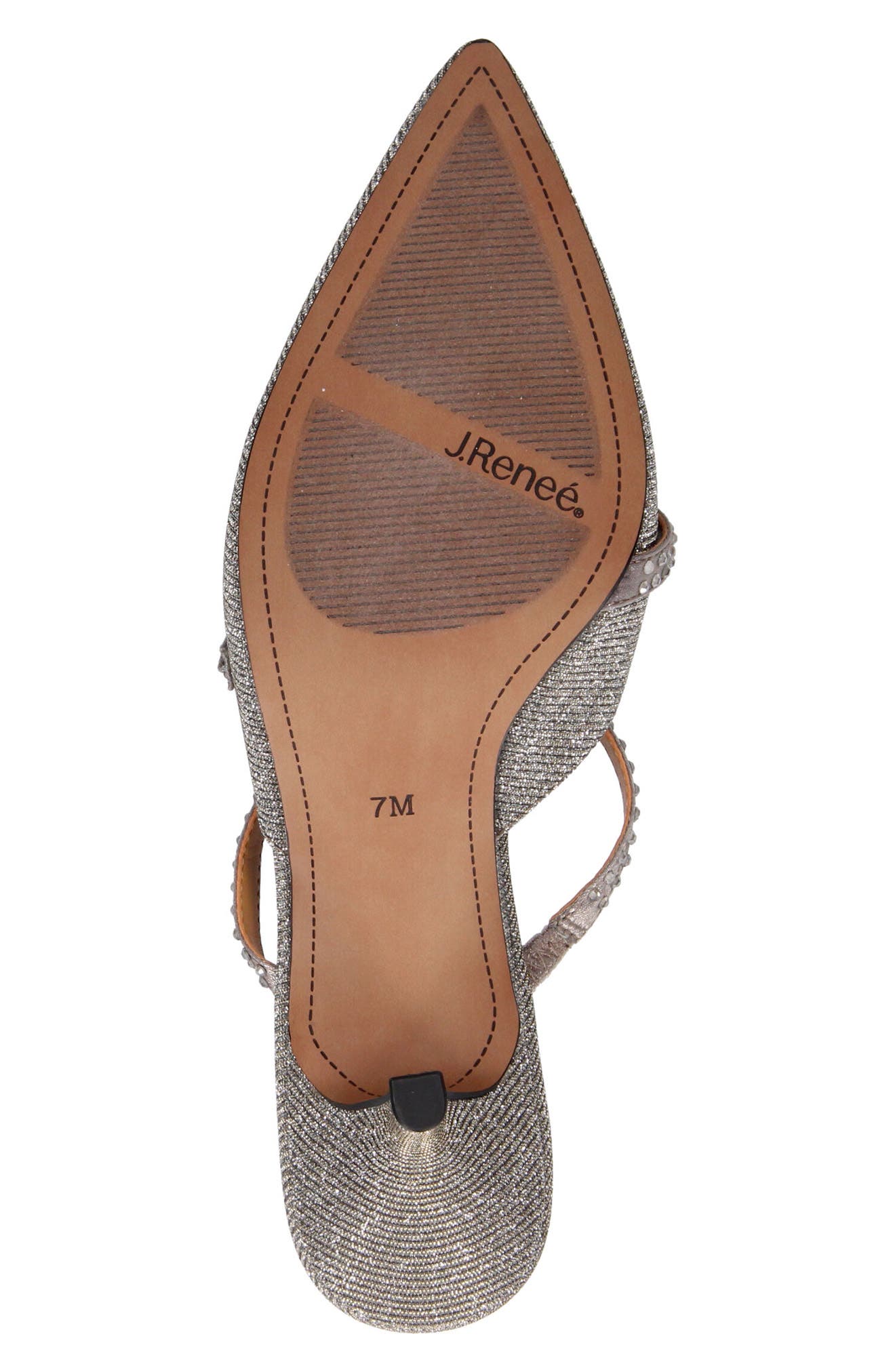 J. Reneé J.Renée Estelia Pointy Toe Mule, Alternate, color, Pewter