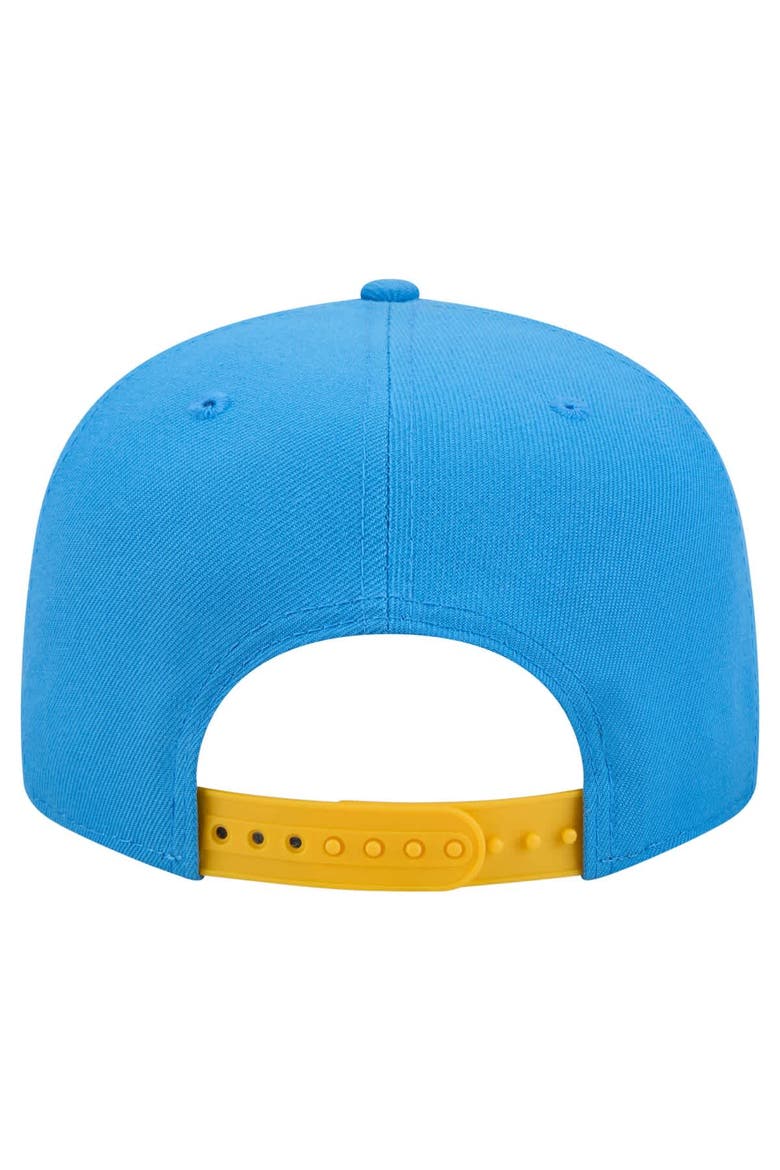 Men's New Era  Powder Blue Los Angeles Chargers 9FIFTY Snapback Hat, Alternate, color, Powder Blue