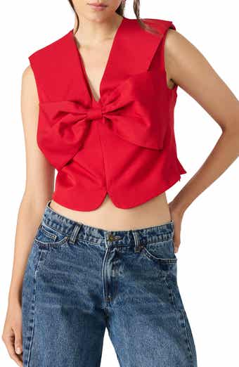 Steve Madden Ayanna Sleeveless Crop Top
