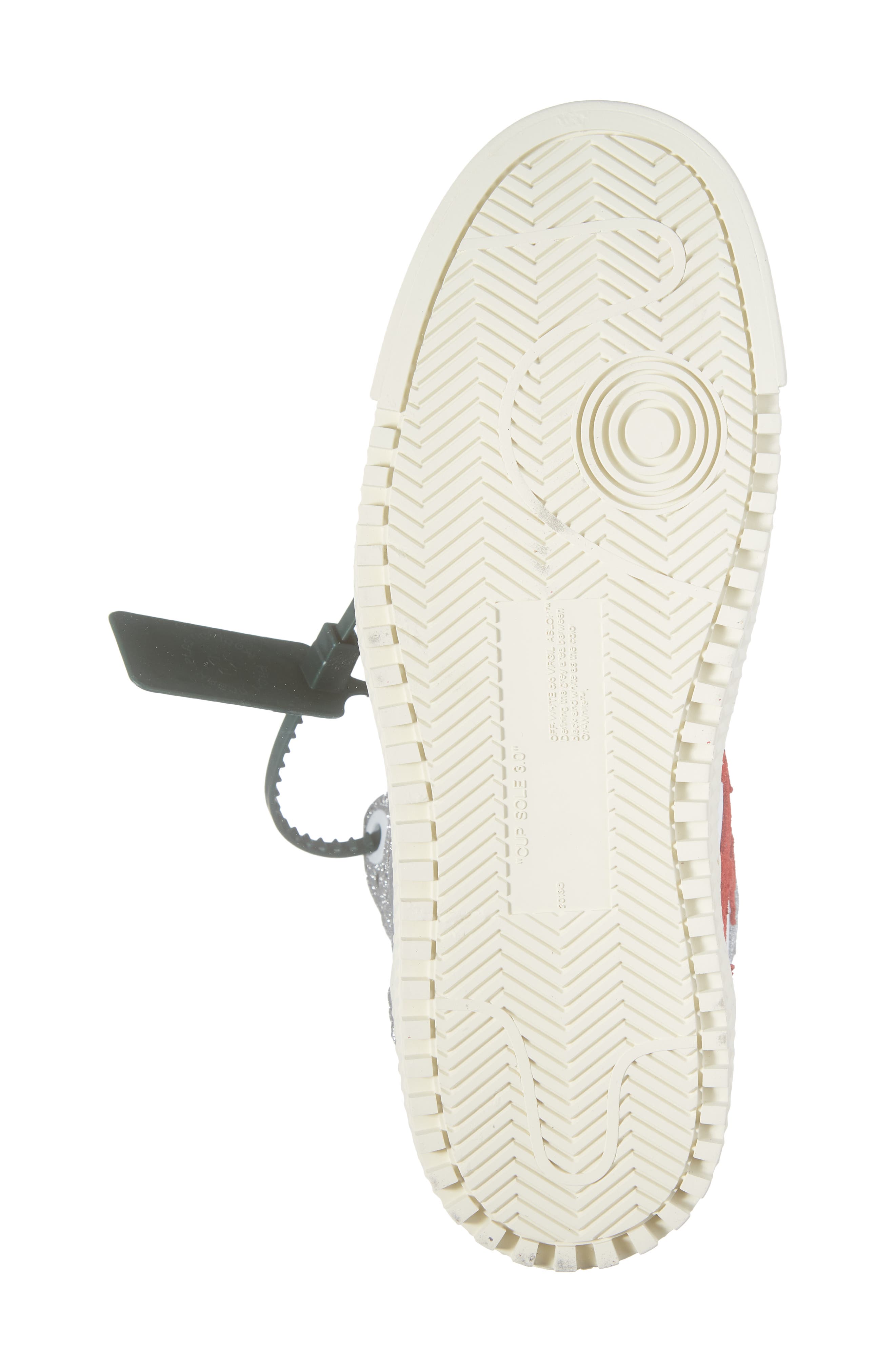 Off-White Off Court 3.0 Glitter High Top Sneaker, Alternate, color, 