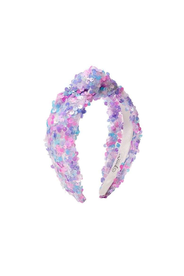 Mermaid Sequin Headband, Main, color, Multicolor