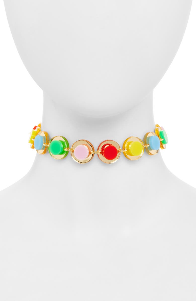 Melody Ehsani Align Your Chakras Choker Necklace, Main, color,
