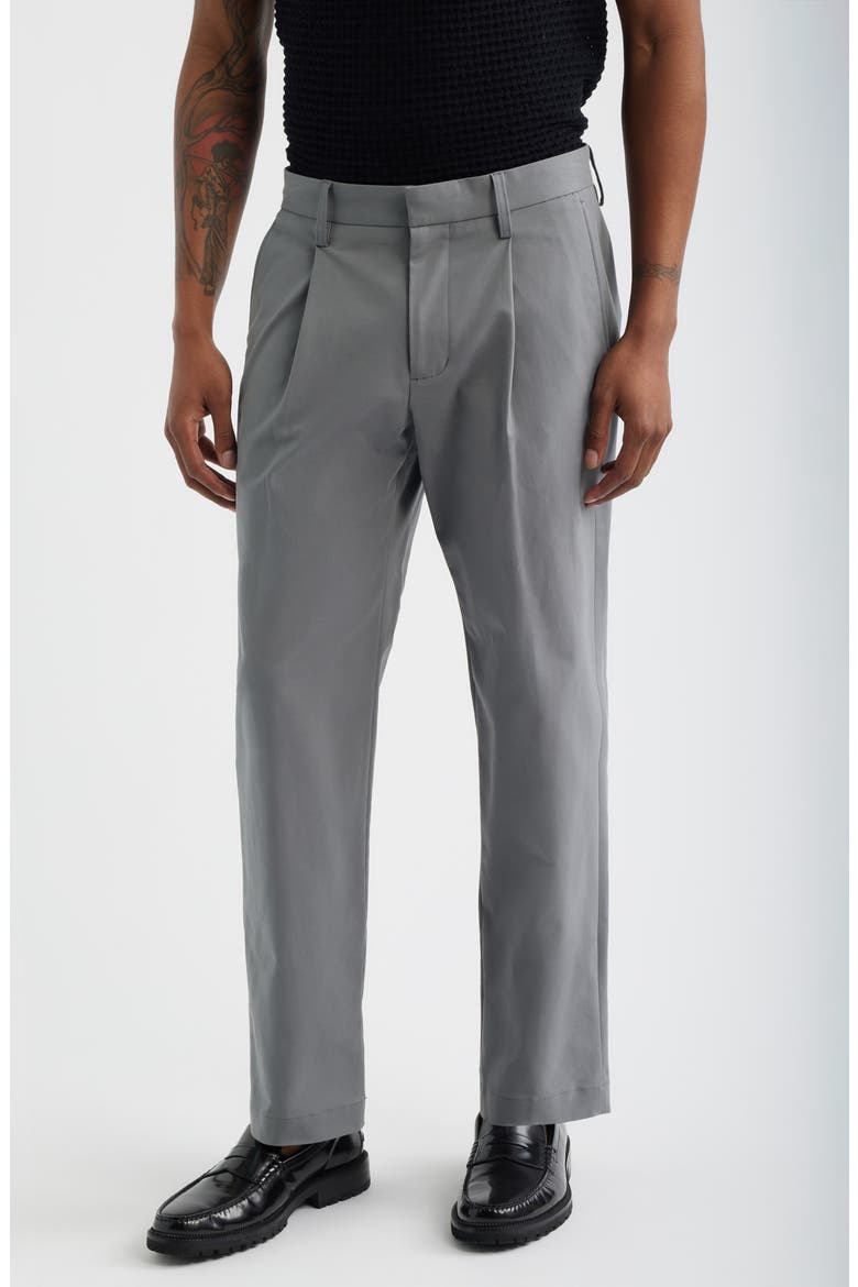 Straight Leg Pants, Main, color, GREY CHROMIUM