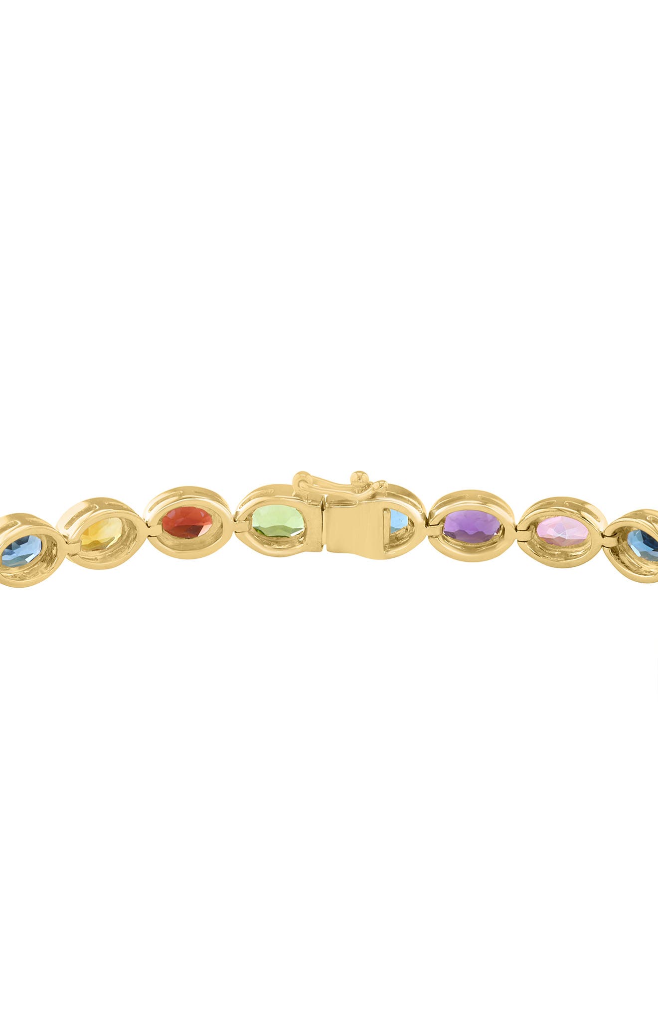 EFFY Gold Plated Sterling Silver Multi Stone Bracelet (Women ...