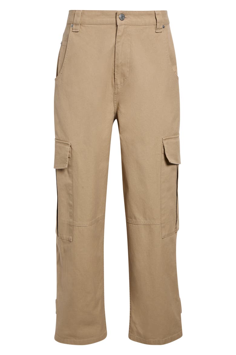 Cargo Baggy Trousers, Main, color, BEIGE MASTIC