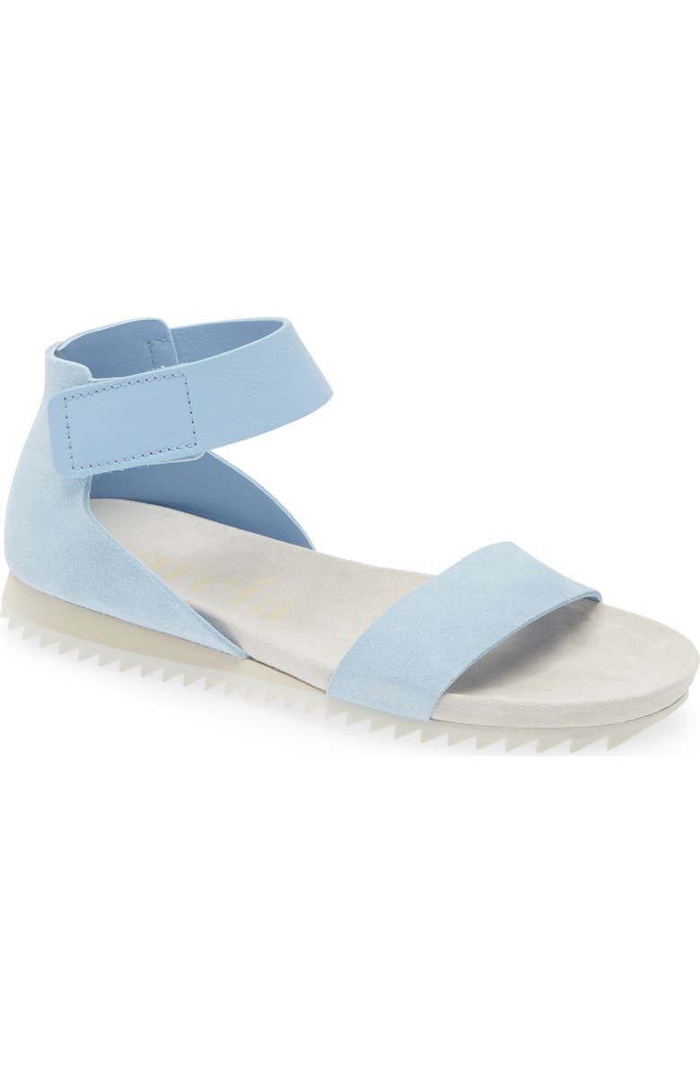 Pedro Garcia Jalila Ankle Strap Sandal, Main, color, Sky Castoro
