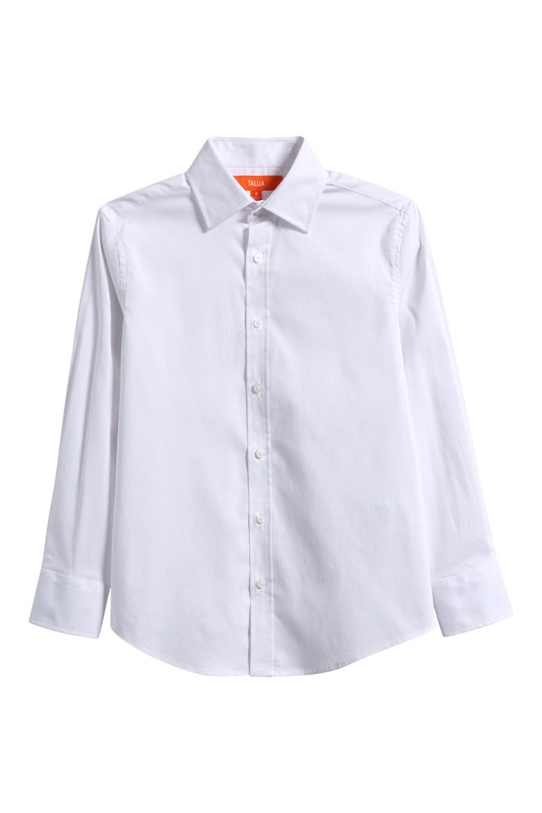 Kids' Tallia Dress Shirt, Main, color, WHITE