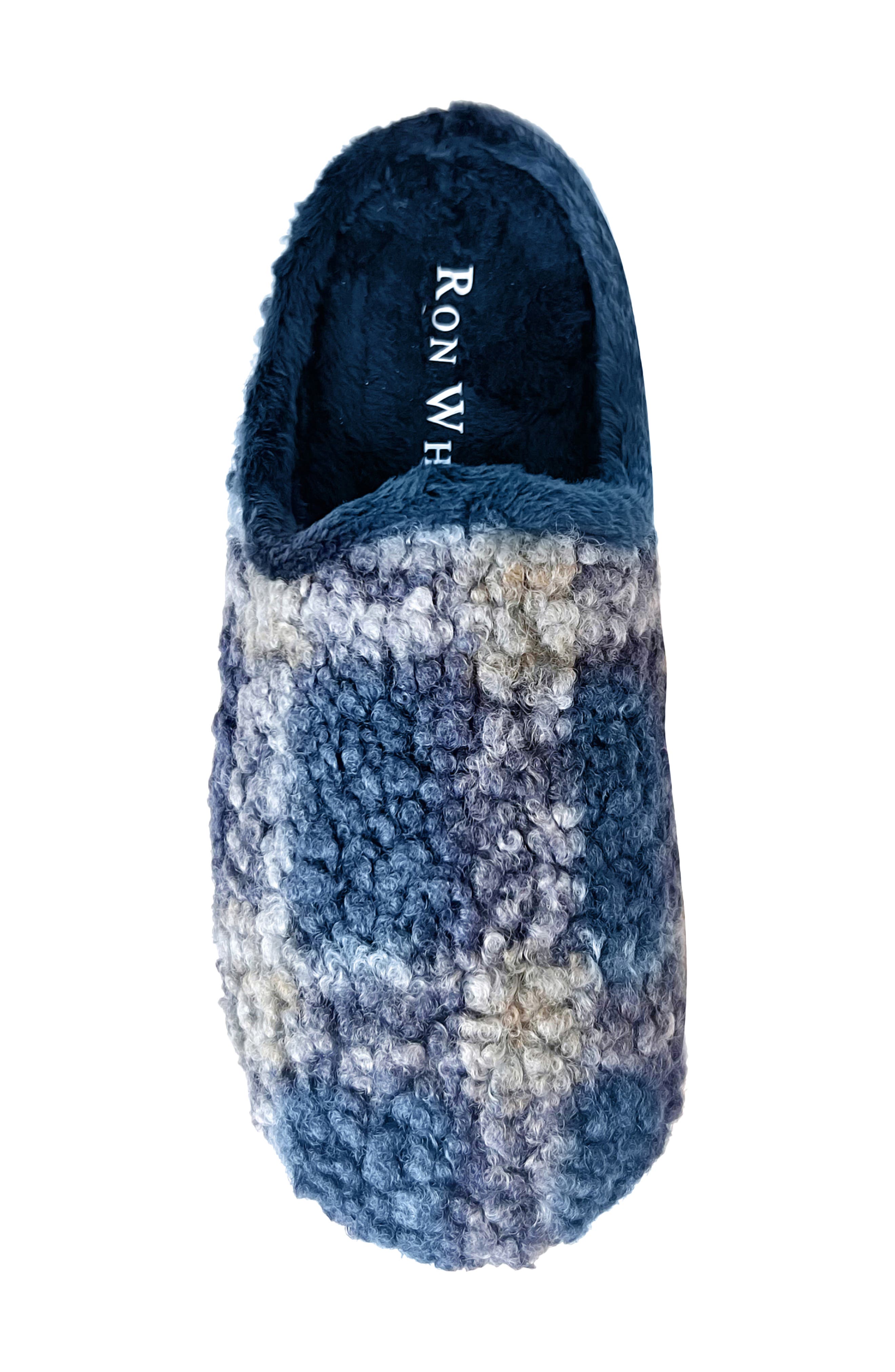 Ron White Lily Mule Slipper, Alternate, color, Blueberry