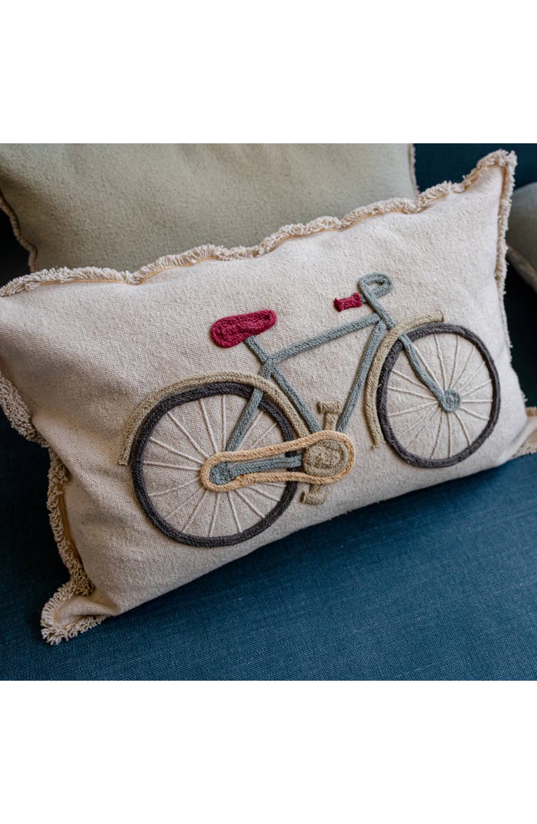 Lorena Canals Floor cushion Bike, Alternate, color, Multicolor