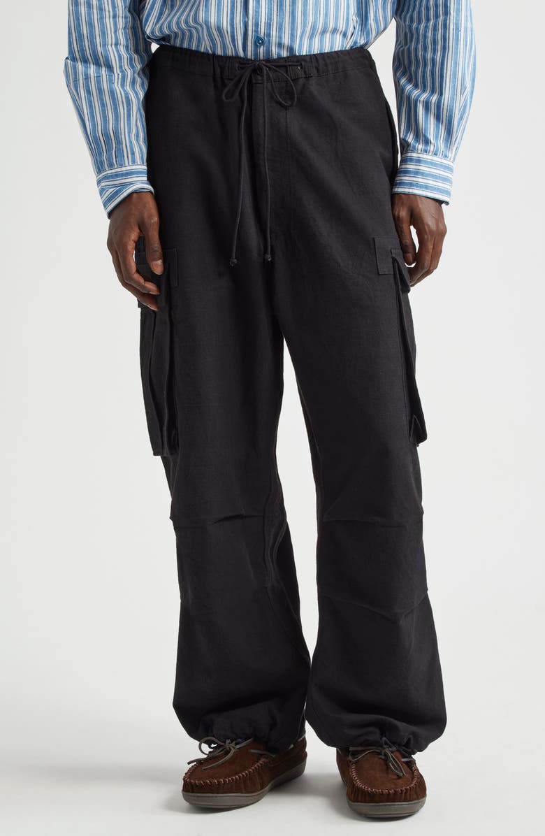 Story mfg. Peace Organic Cotton Slub Cargo Pants, Main, color, 