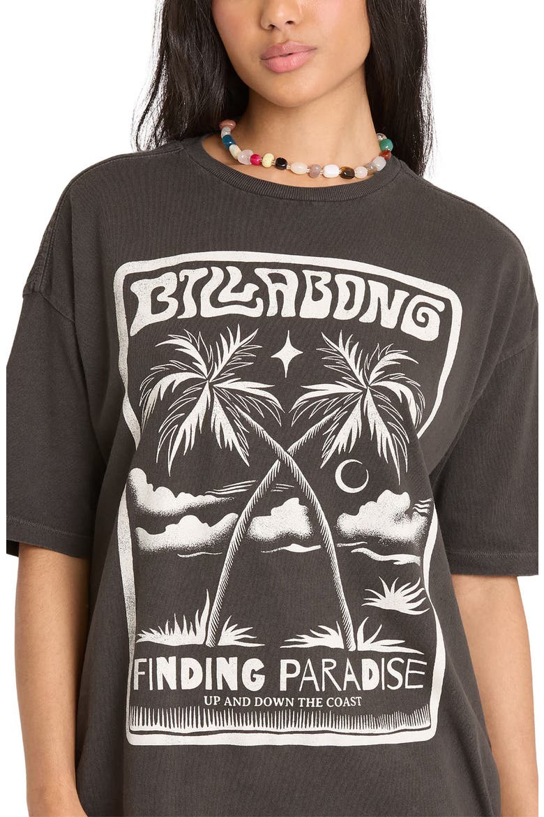 Tropical Filmore Graphic T-Shirt, Alternate, color, OFF BLACK