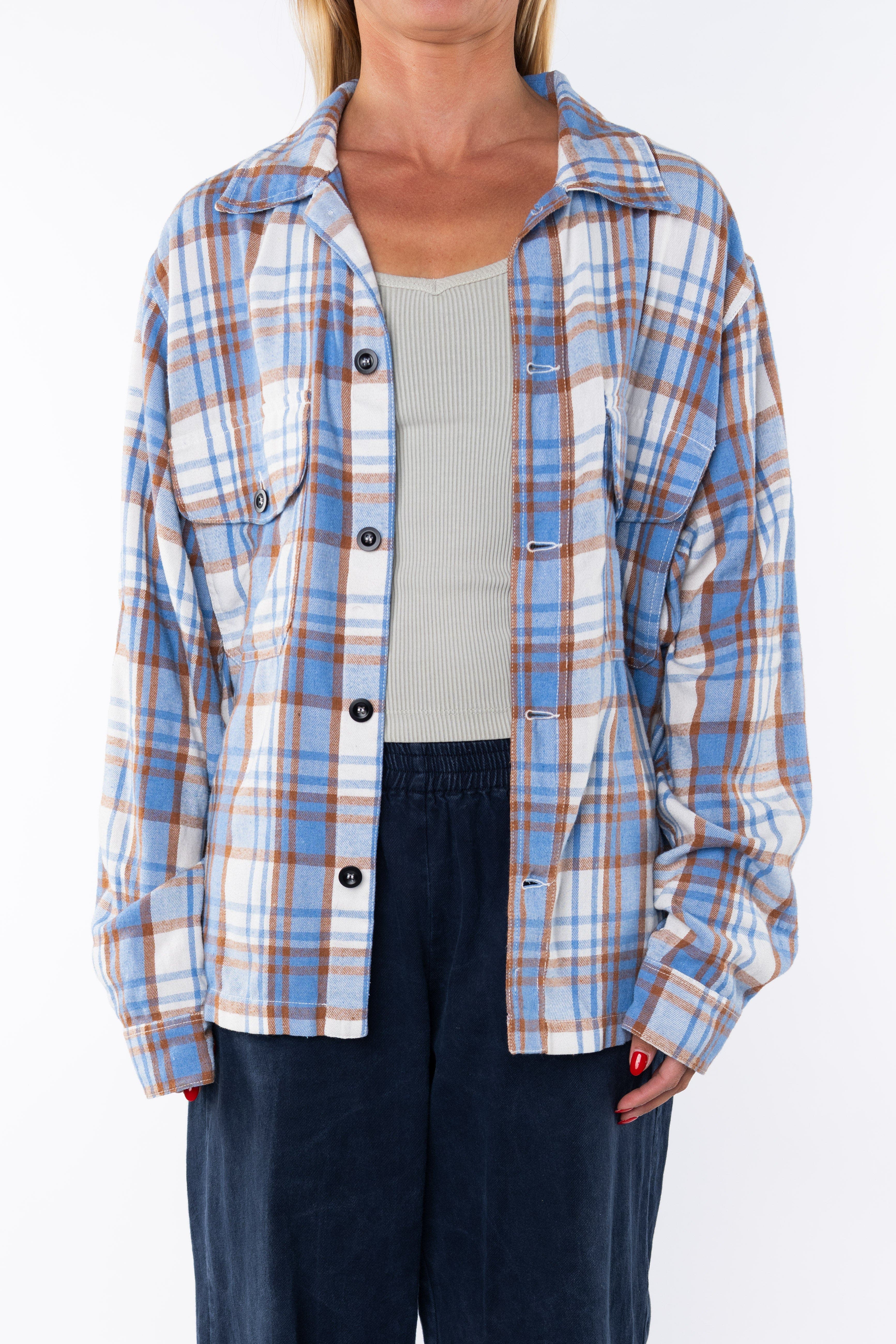 Blue/Tan