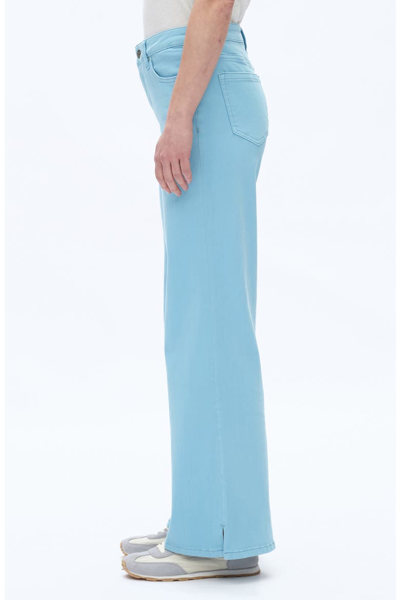 Mid Rise Wide Leg Jeans, Alternate, color, SKY BLUE