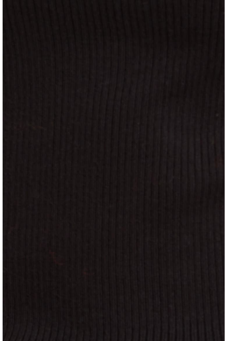 Cleo Mixed Media Balloon Sleeve Cotton Blend Blouse, Alternate, color, BLACK