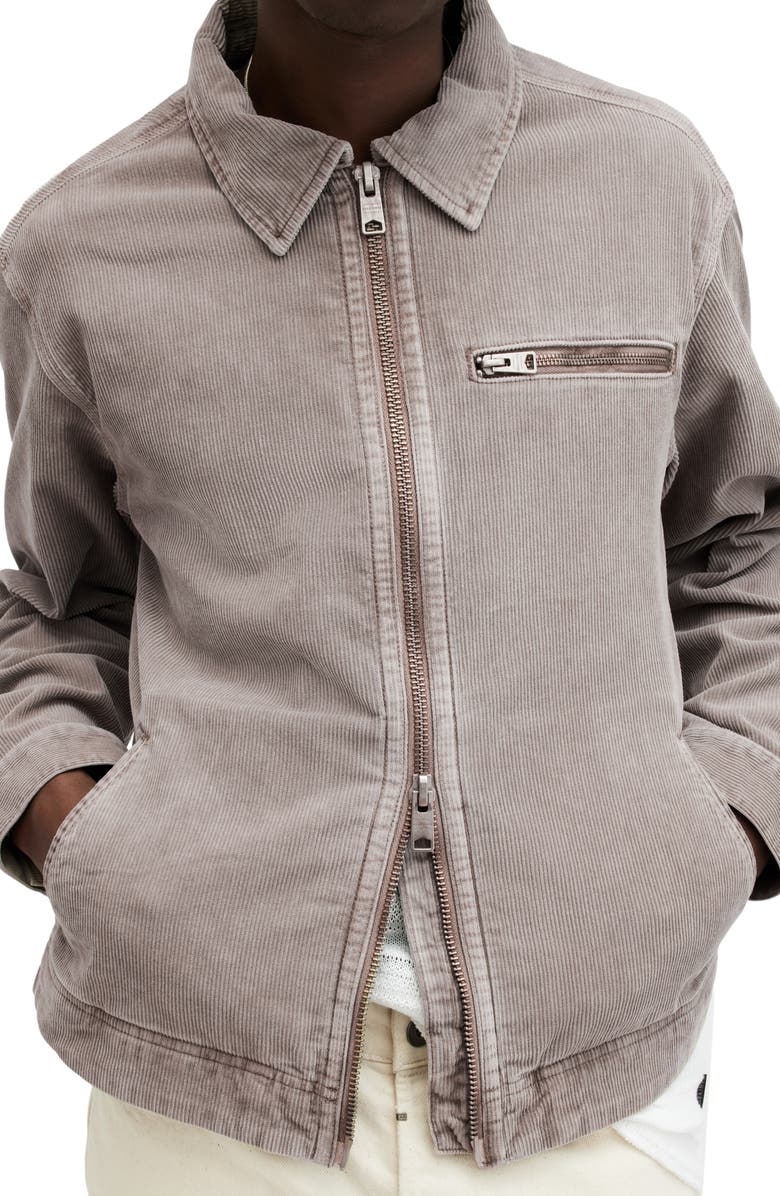 AllSaints Kippax Corduroy Jacket, Alternate, color, 