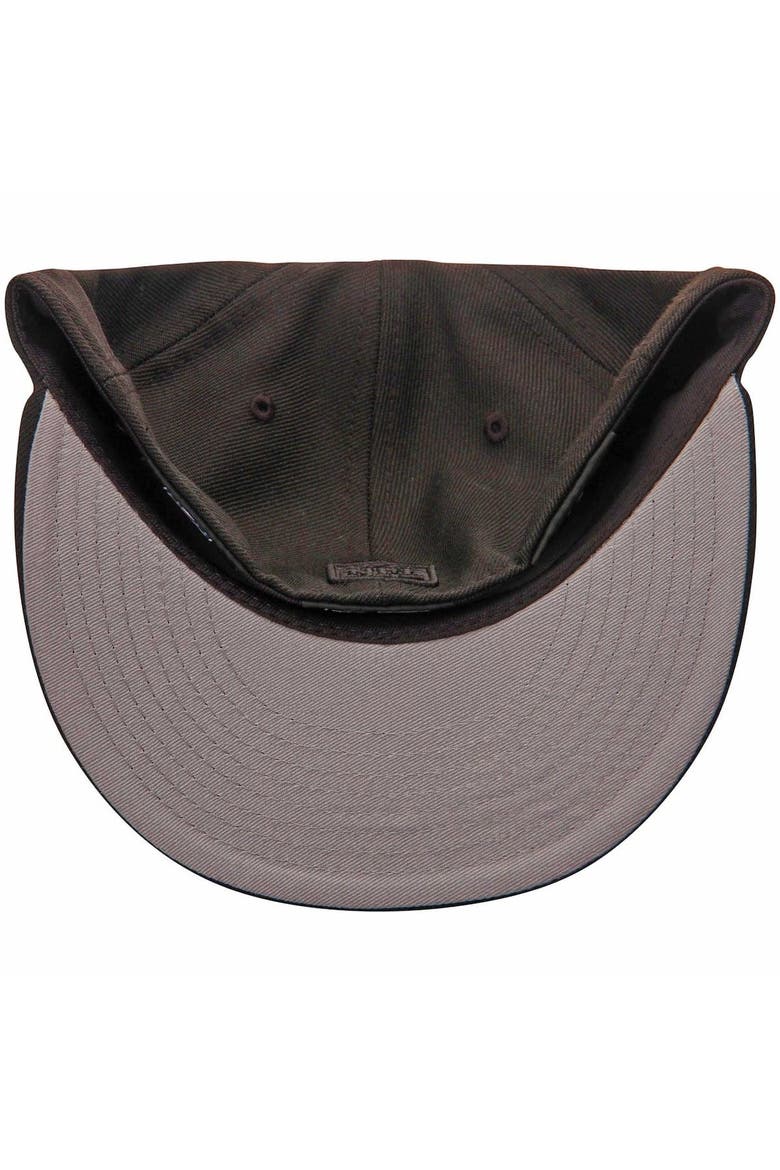 Men's New Era Cleveland Browns Black on Black 59FIFTY Fitted Hat, Alternate, color, Black