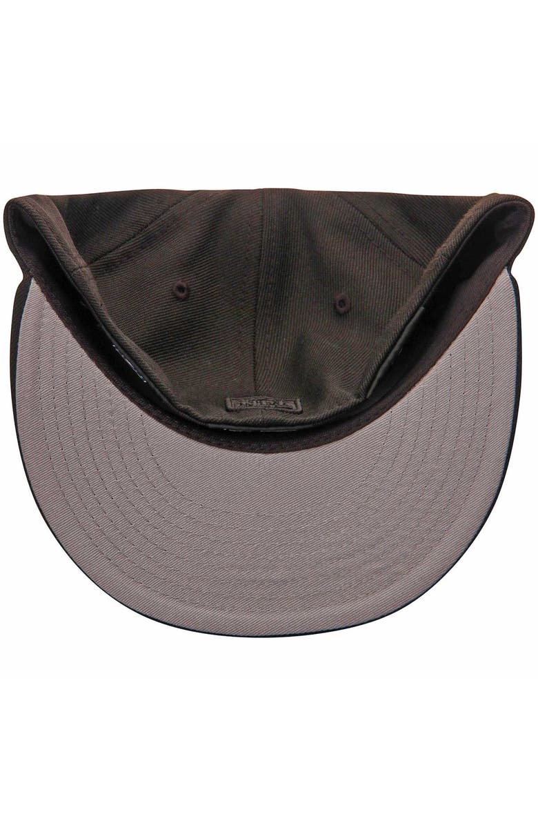 New Era Men's New Era Cleveland Browns Black on Black 59FIFTY Fitted Hat, Alternate, color, Black