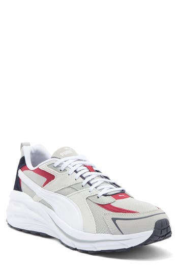 Puma Hypnotic Sneaker In Feather Gray- White