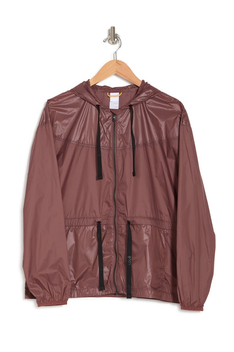 Davina Hooded Jacket, Alternate, color, MARASCHINO