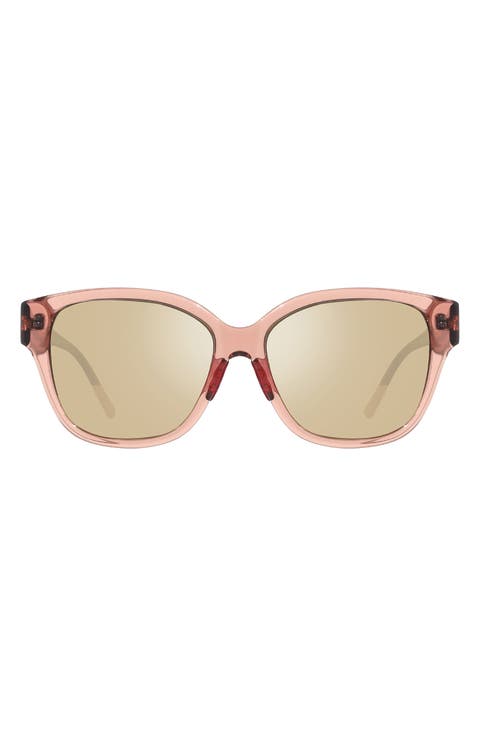Perry 55mm Polarized Cat Eye Sunglasses