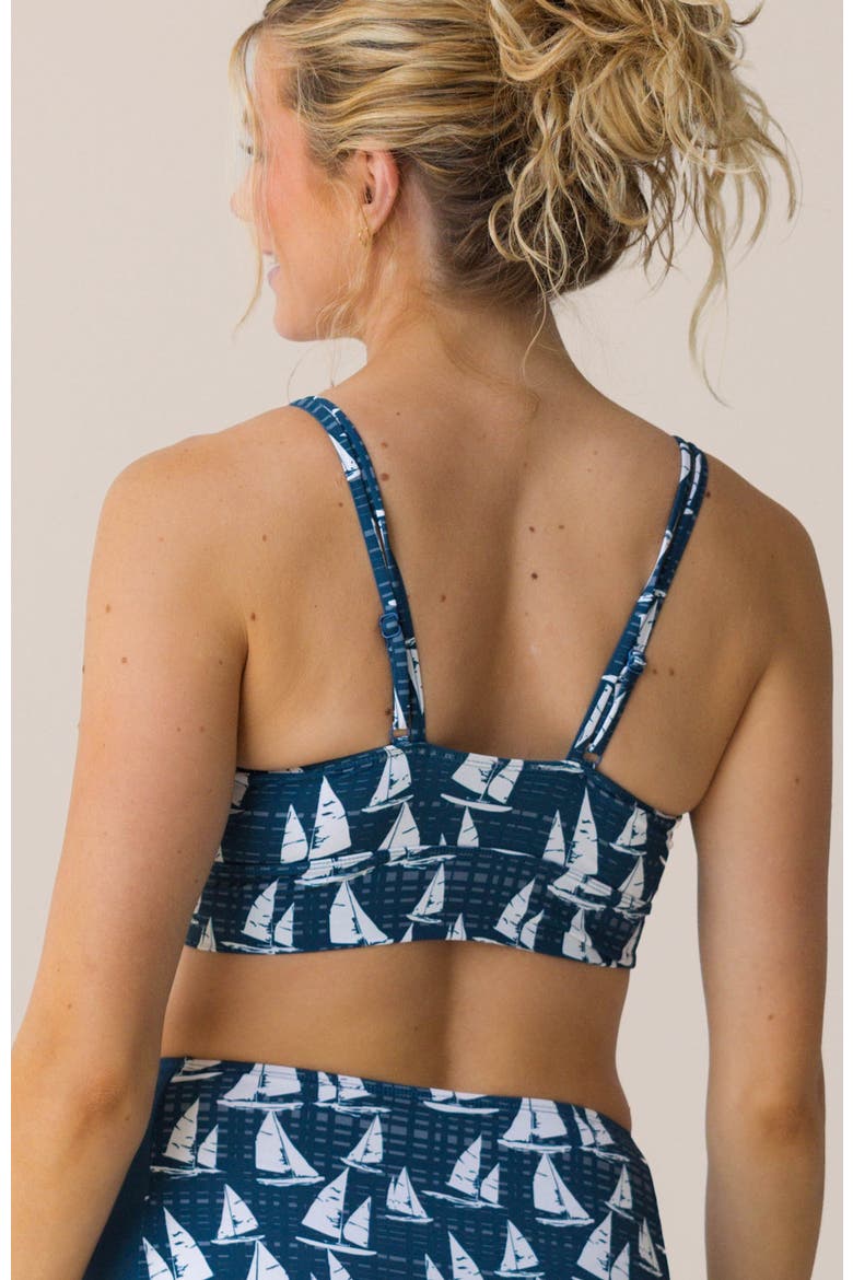 High Tide Bralette Swim Top, Alternate, color, Nautical