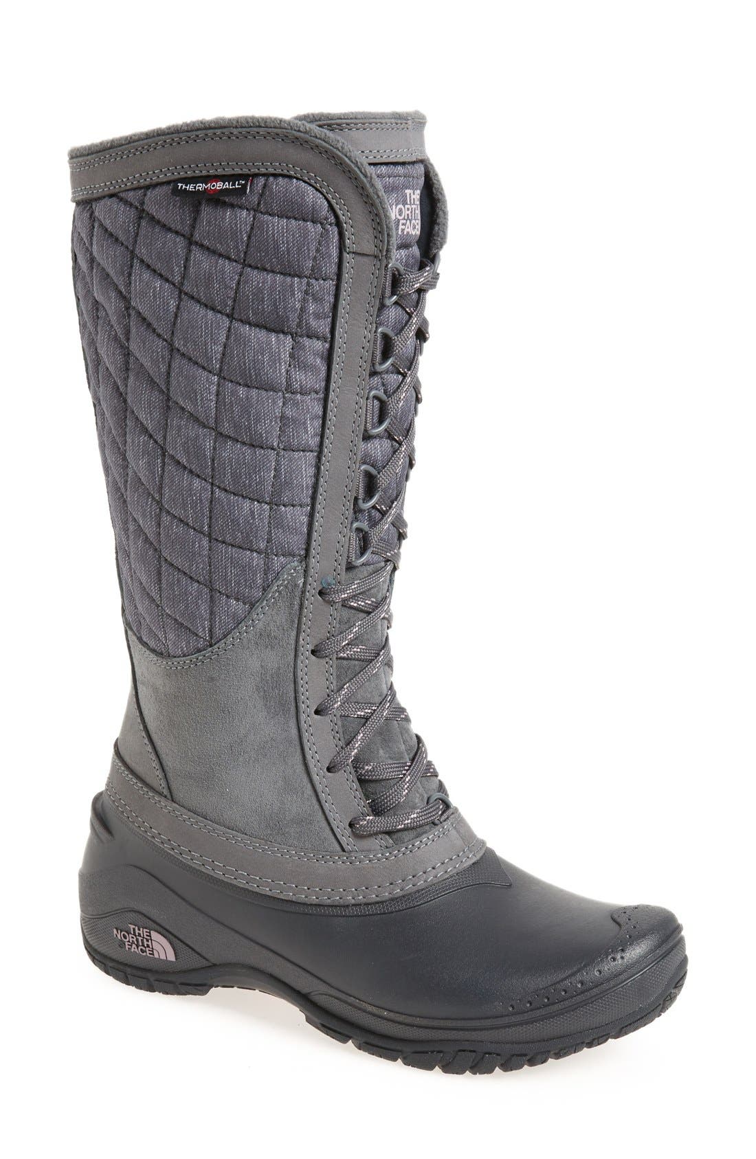 Thermoball™ Waterproof Utility Boot, Main, color, IRON GATE GREY/ QUAIL GREY