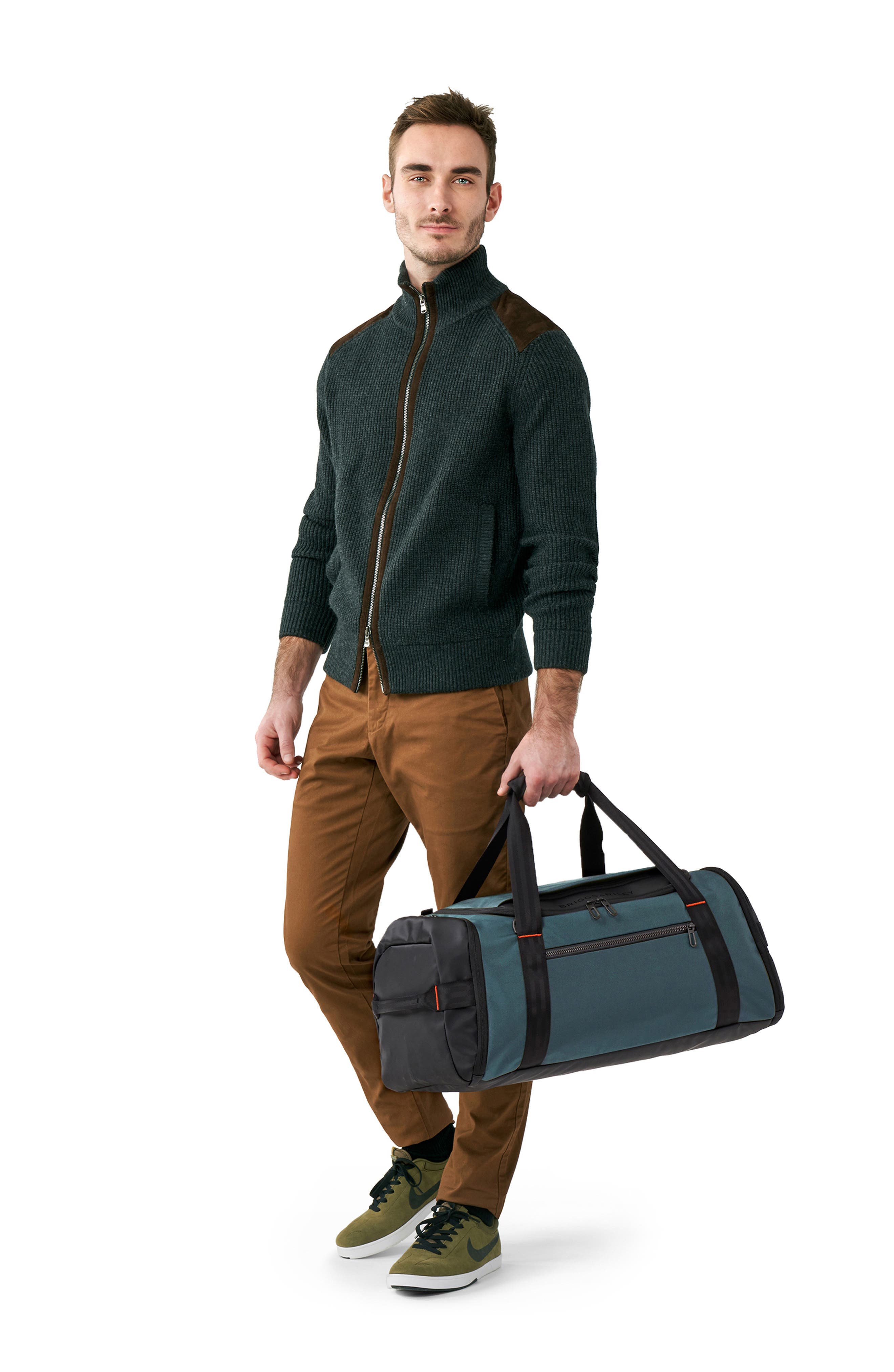 ZDX Large Duffle Bag, Alternate, color, BLUE