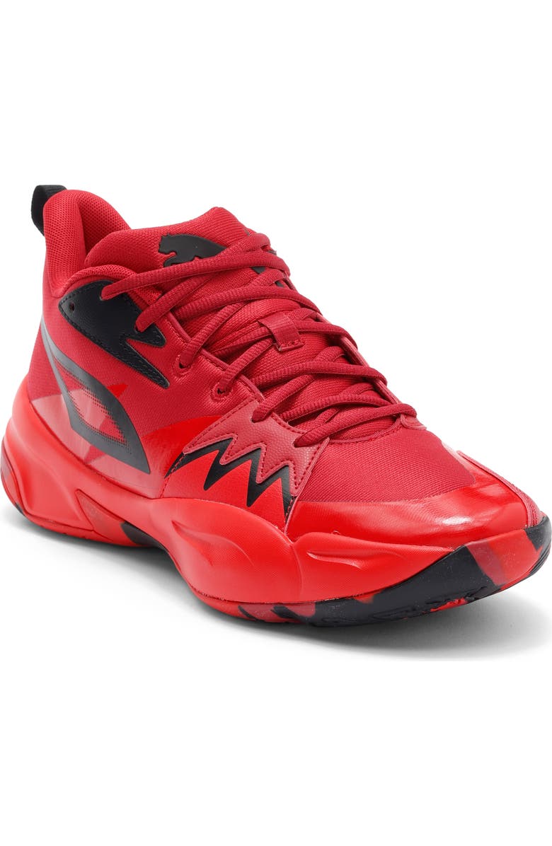 PUMA Genetics Basketball Shoe, Main, color, Club Red/ For All Time Red
