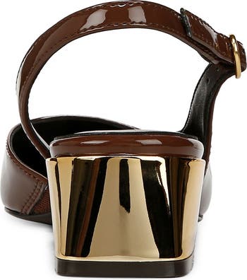 Jayla Half d'Orsay Slingback Pump