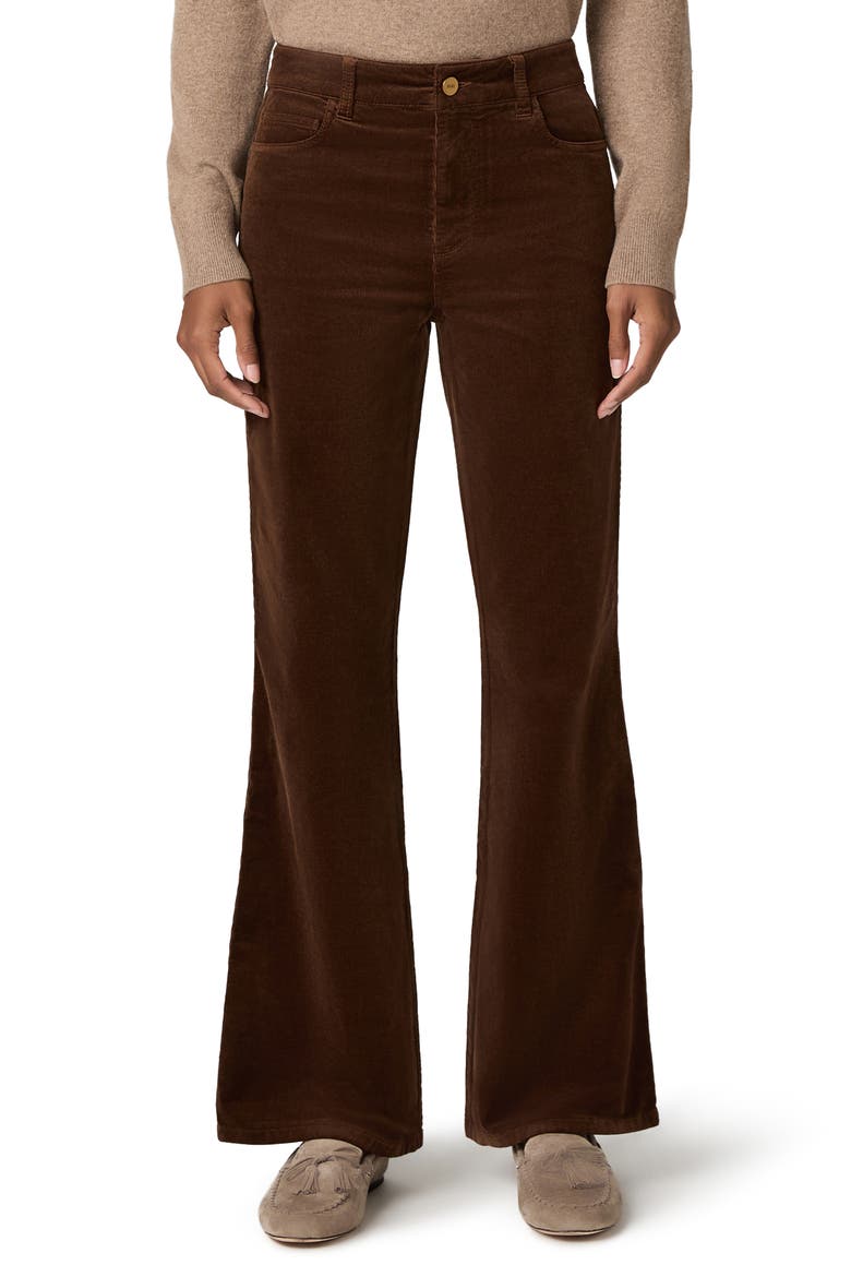 Sofia High Waist Flare Leg Jeans, Main, color, HICKORY