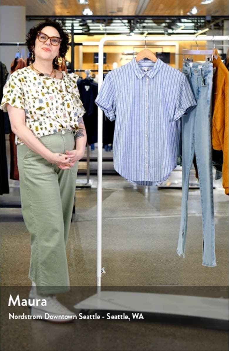 Slim Central Shirt in Stripe, sales video thumbnail