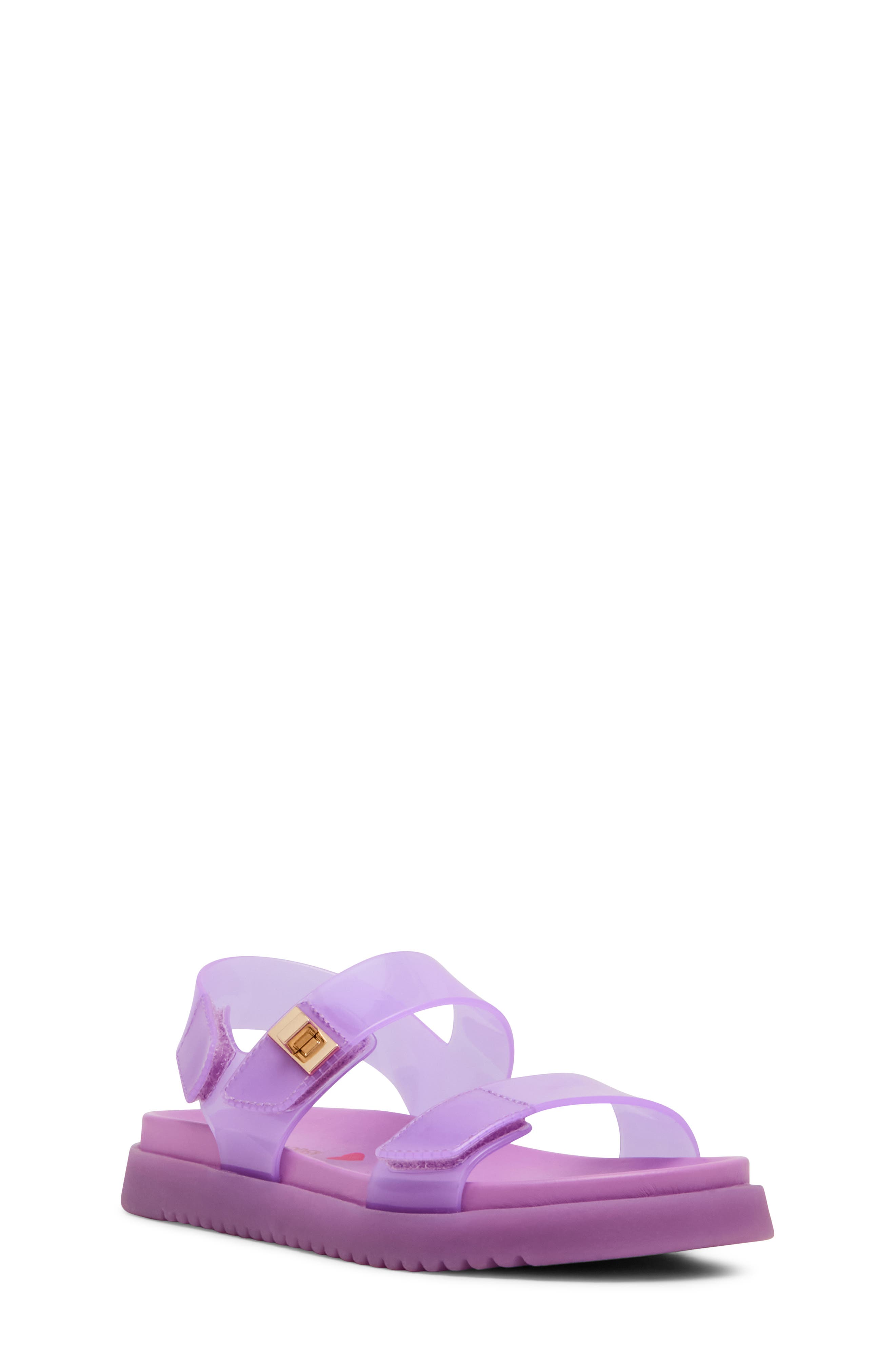 Steve Madden Kids' JMona Slingback Jelly Sandal, Main, color, Purple