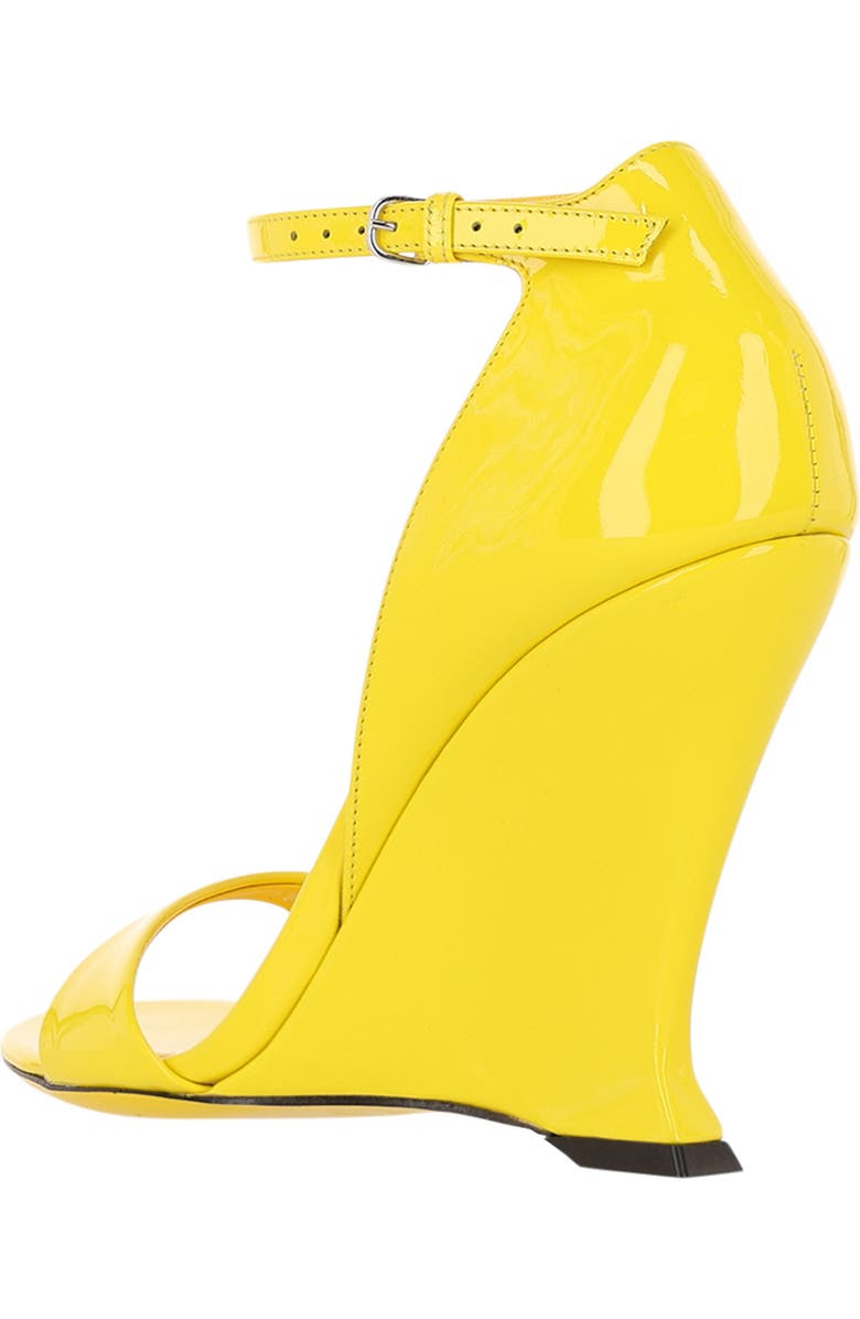 FERRAGAMO Vidette Wedge Heel Sandal, Alternate, color, Yellow