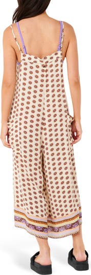 Cala Nights Print Wide Leg Jumpsuit