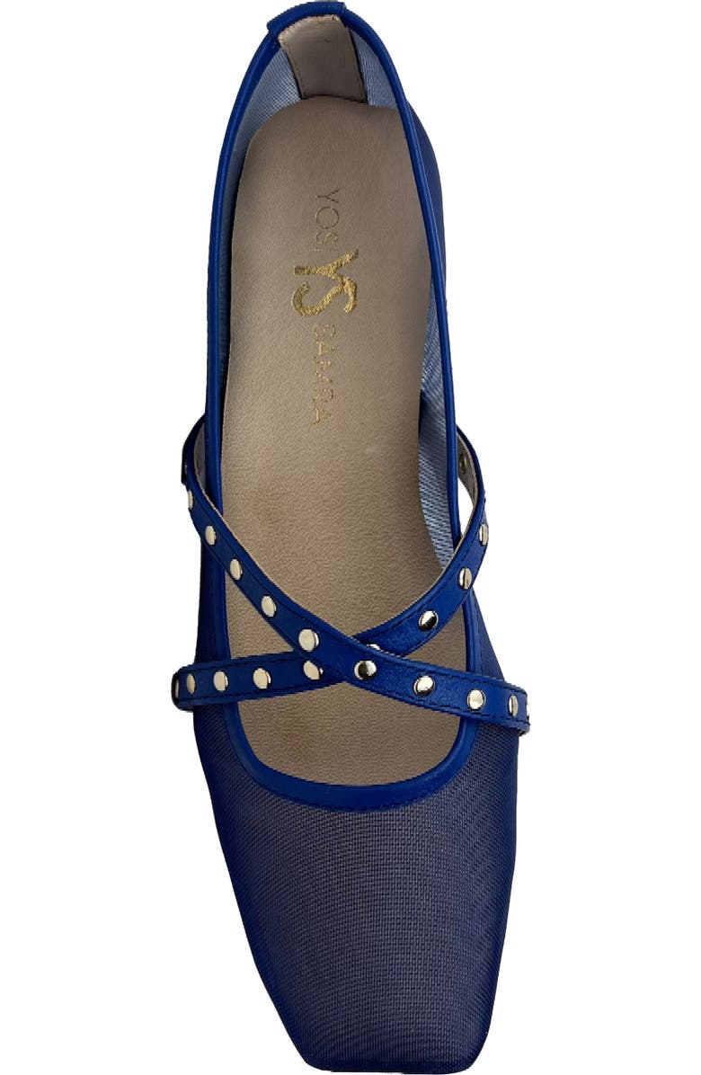 Yosi Samra Chloe Square Toe Flat, Alternate, color,