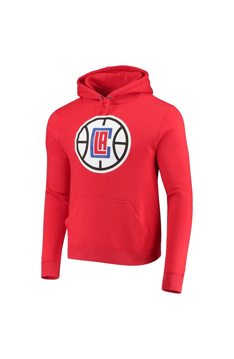 FANATICS Men's Fanatics Branded Kawhi Leonard Red LA Clippers Playmaker Name & Number Fitted Pullover Hoodie, Alternate, color, 
