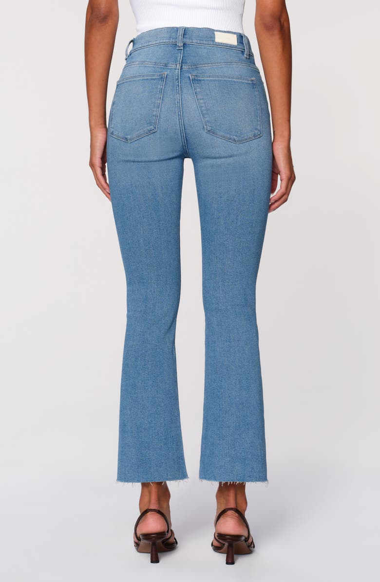 DL1961 Bridget Instasculpt Raw Hem High Waist Ankle Bootcut Jeans, Alternate, color, East Port
