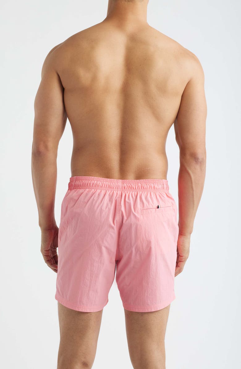 BOSS Octopus Swim Trunks, Alternate, color, Light/ Pastel Pink