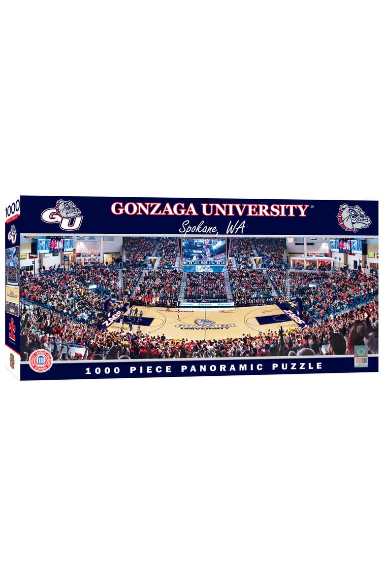Gonzaga Bulldogs 1000pc Panoramic Puzzle, Main, color, Multicolor