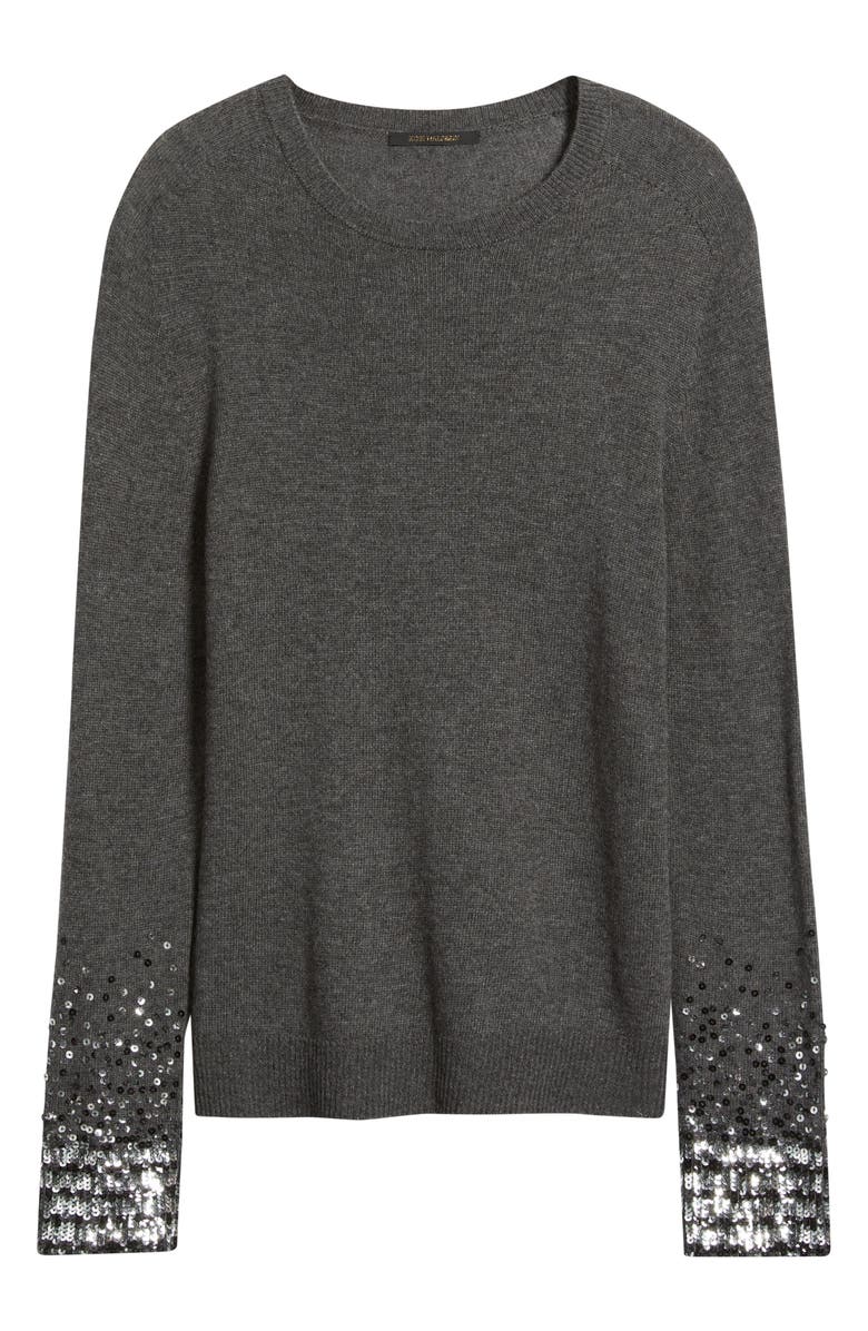 KOBI HALPERIN Lainey Sequin Cuff Sweater, Alternate, color,