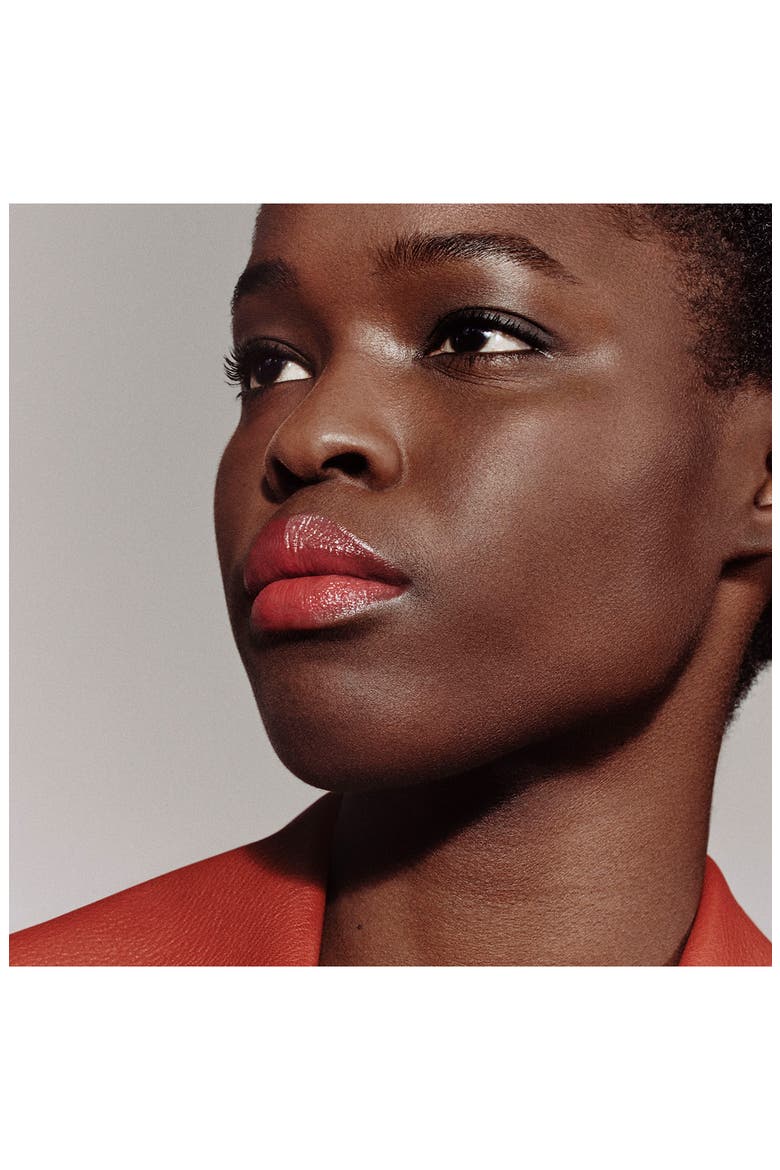 Rouge Hermès - Shiny Lipstick in 72 Rouge Bruni (Limited Edition), Alternate, color, 72 ROUGE BRUNI