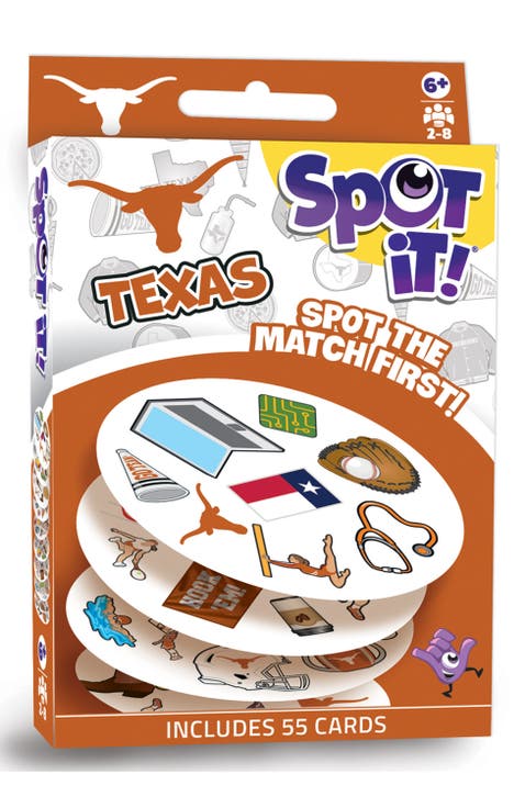 Texas Longhorns Spot It! Card Game