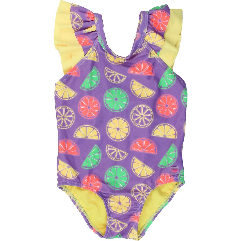 Shop Rufflebutts Girls V-back Upf50+ One Piece